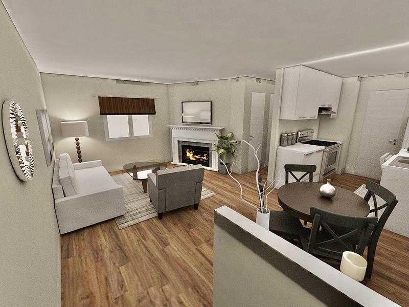 Entry | Rendering | Edge at Fitzsimons Apartments