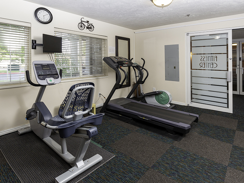 Gym | Riley Court Senior Apartments in Bountiful, UT