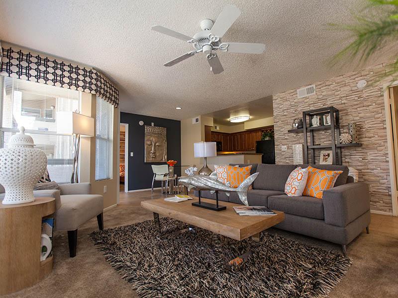Living Room | Tower at Tropicana in Las Vegas