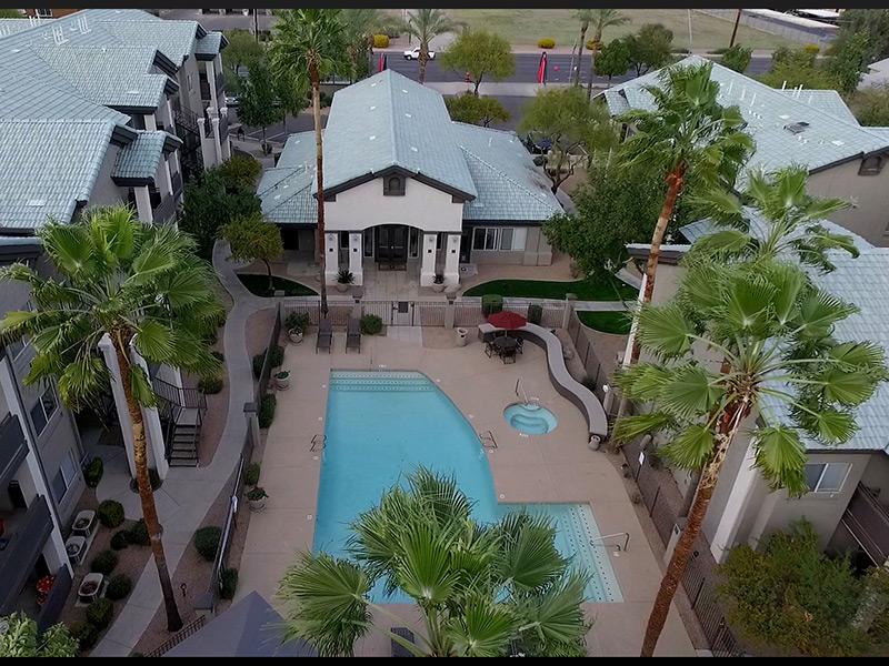 Exterior View | Lindsay Palms Apartments