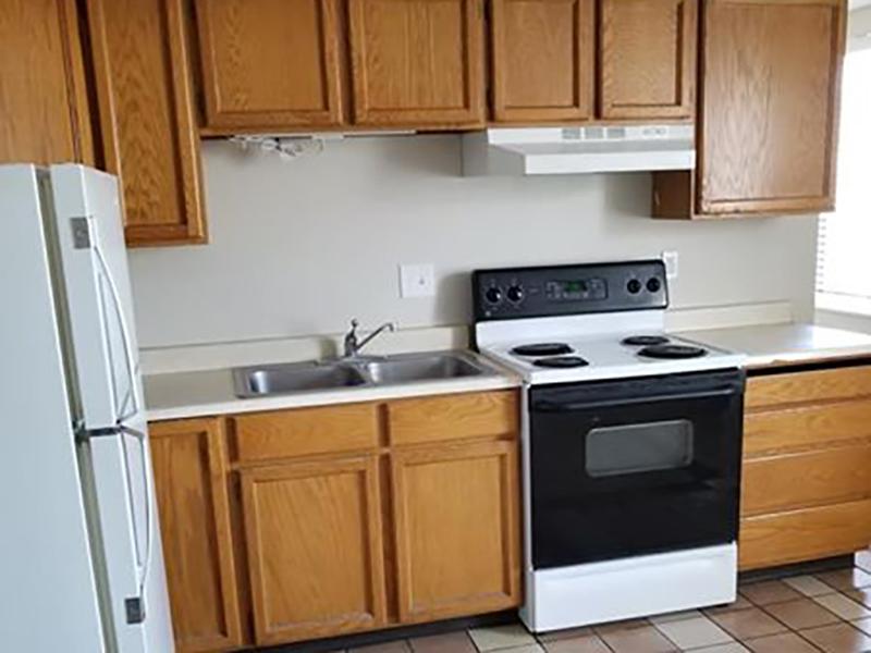 Kitchen | The Kirk Apartments