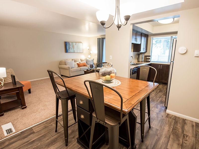 Main Living Area Of Apartment At Miller Estates in Murray, UT