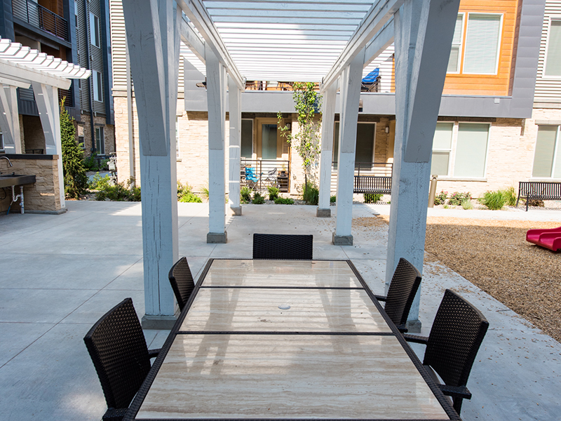 Outdoor Seating | Artesian Springs Apartments