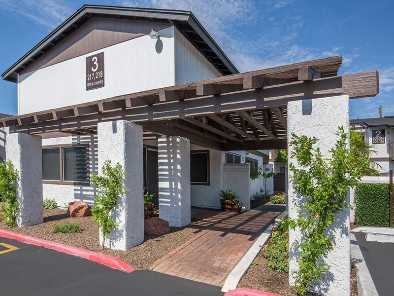 Clubhouse Exterior | Prados Apartments at Arcadia