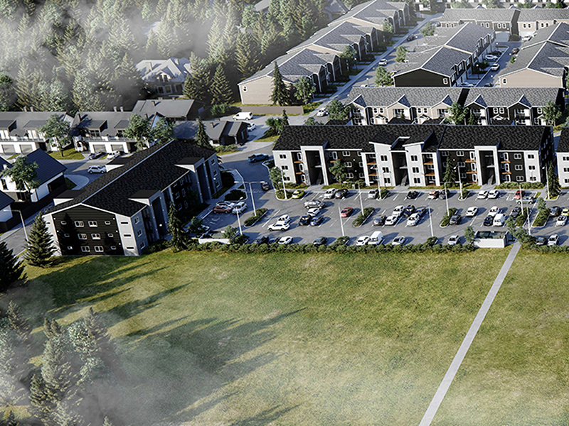 Aerial View 1 | Kestrel Park Apartments in Vancouver, WA