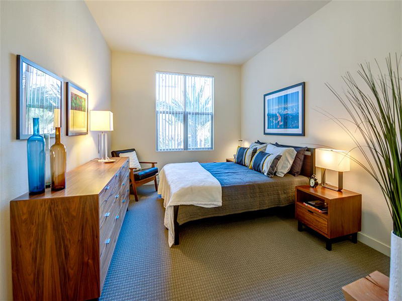 Spacious Bedroom | Monterey Station Apartments in Pomona, CA