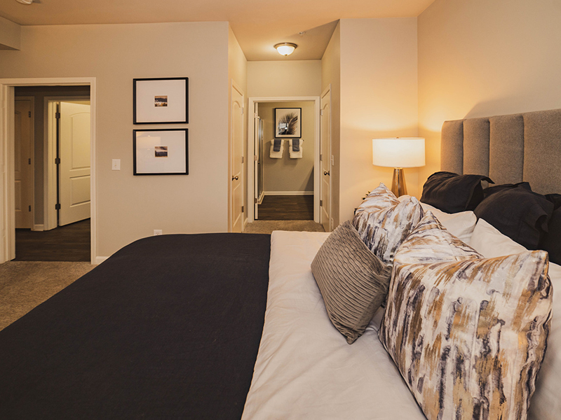 Beautiful Bedroom | Reserve at Stone Hollow Apartments in Charlotte, NC