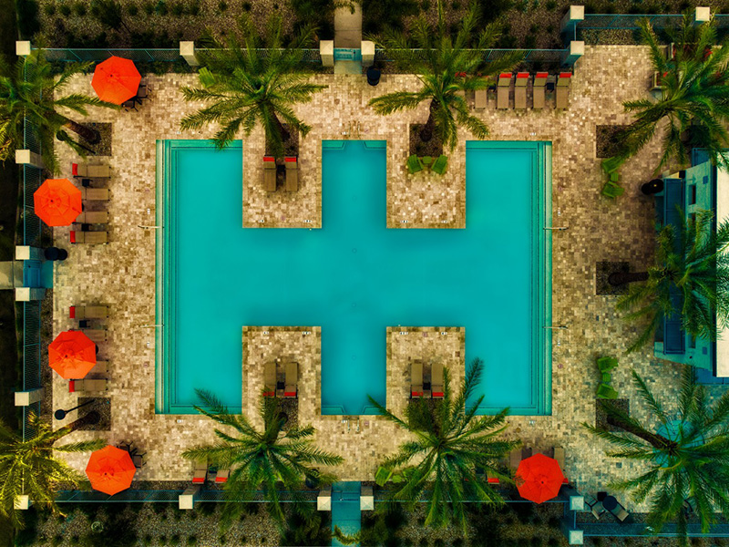 Apartments With a Pool | Skye at McClintock Station