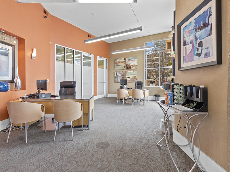 Clubhouse Leasing Office | Avantus Apartments in Denver, CO