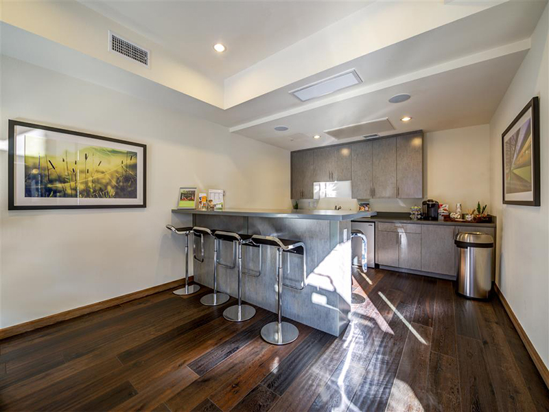 Clubhouse Kitchen | Monterey Station Apartments in Pomona, CA