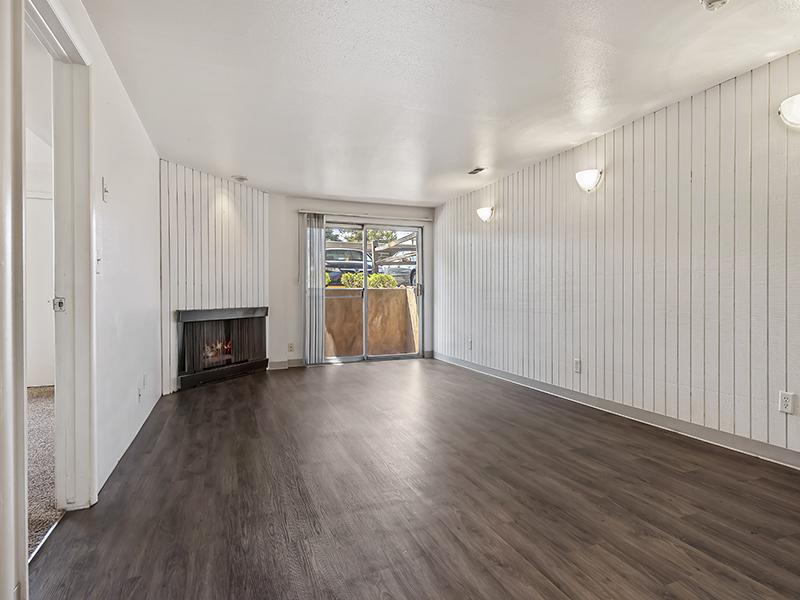 Apartment with Fireplace | Cottonwood Creek Estates Apartments in Murray, UT