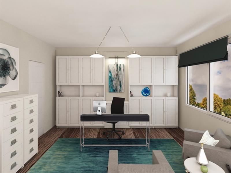 Bedroom Interior Rendering | Edge at Fitzsimons Apartments