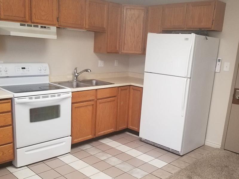 Kitchen | The Kirk Apartments