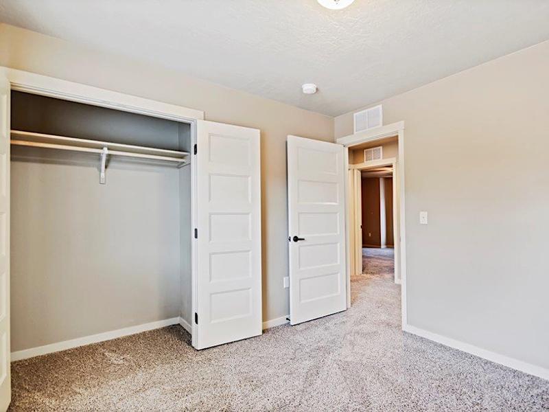Closet Space | Cottages at Stonesthrow Townhomes in Meridian, ID