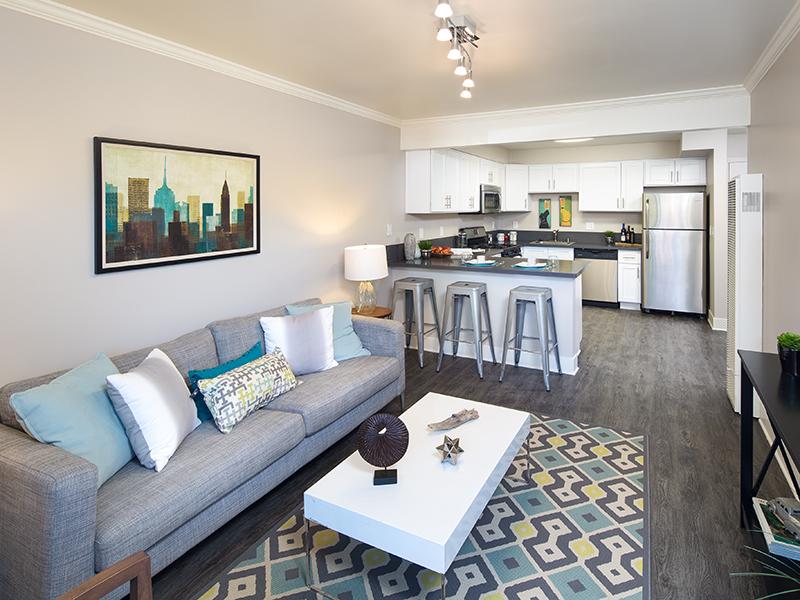 Living Room | Solstice Apartments