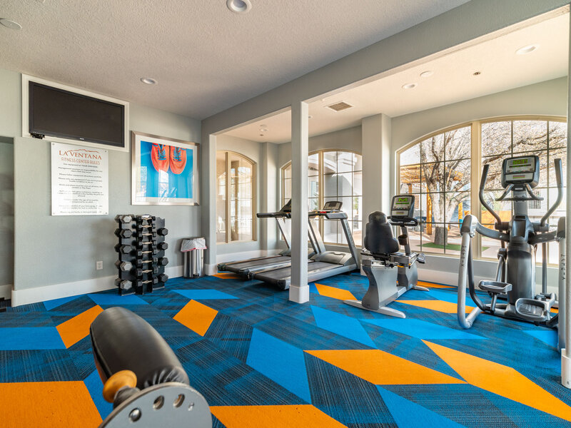 Gym | La Ventana Apartments in Albuquerque, NM