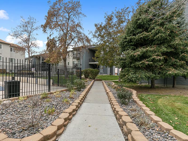Outdoor Walkways | Aspire West Valley Apartments