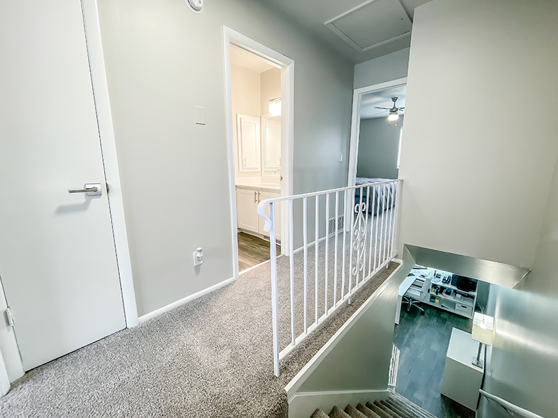Upstairs Hallway | Aspen Cove Townhomes