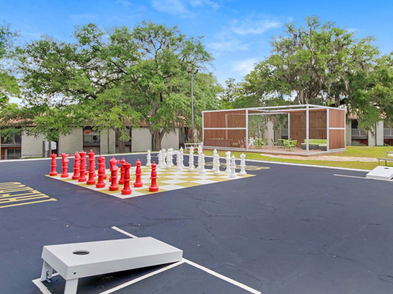 Outdoor Gaming Area | The HUB Tallahassee