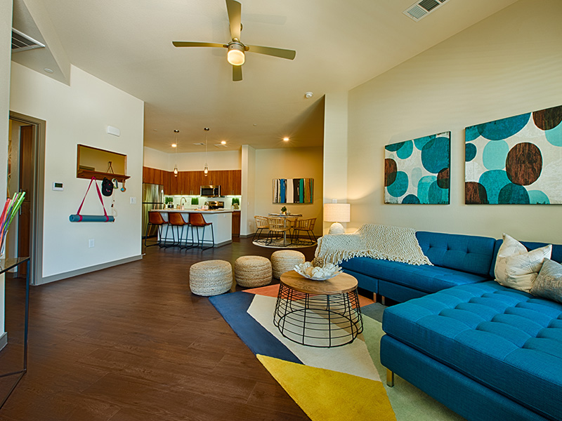 Living Room | Skye at McClintock Station