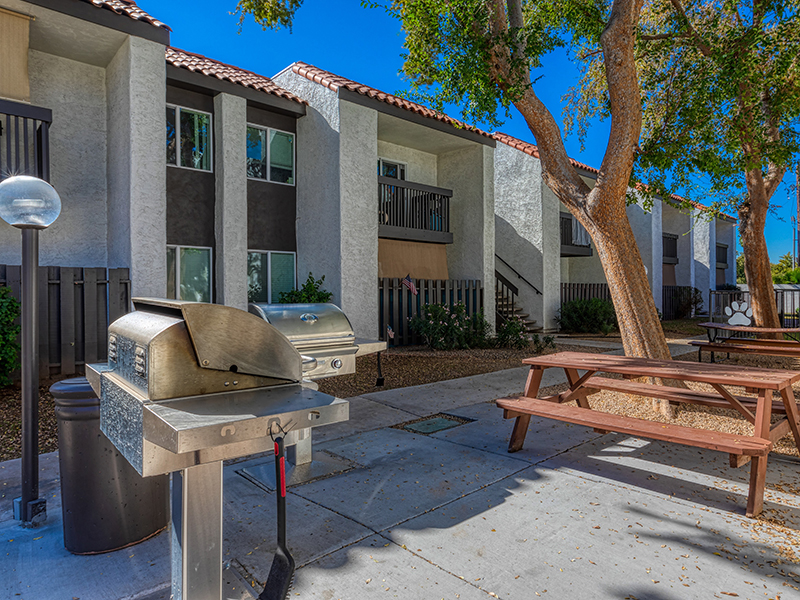 Grill Area | Park Paloma Apartments in Phoenix, AZ