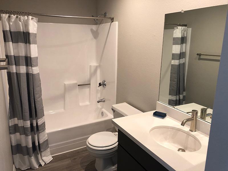 Master Bathroom | Aria on Mill