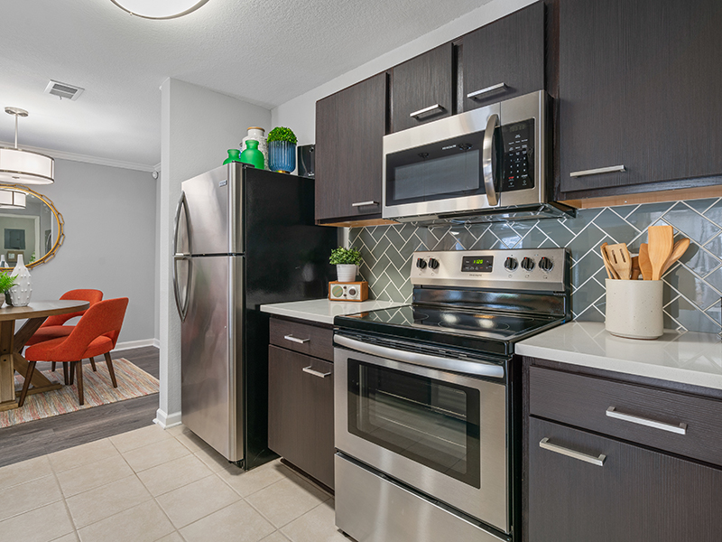 Model Stainless Steel Appliances | Latitude at Wescott