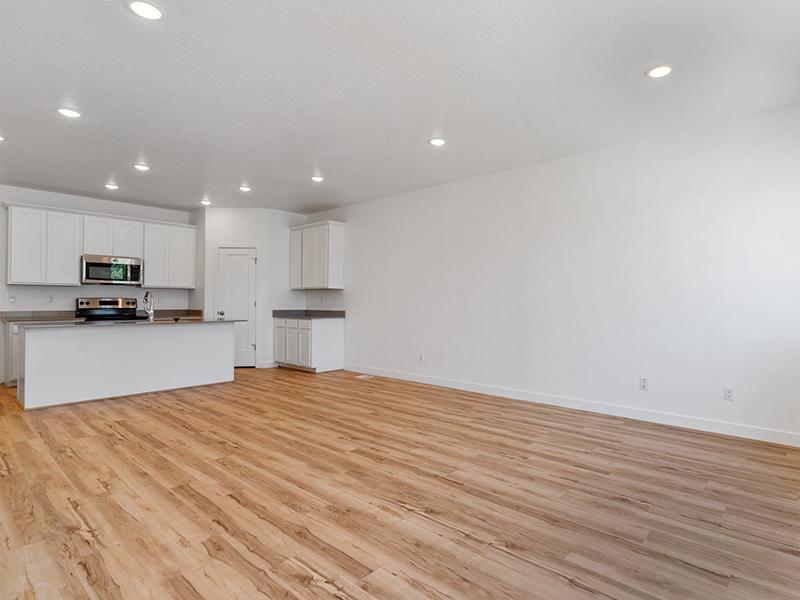 Living Room | The Park Townhomes in Layton, UT
