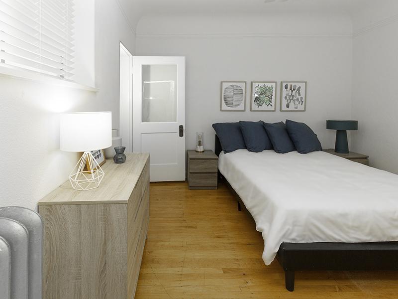 Bedroom | Hillcrest Apartments in Salt Lake City, UT