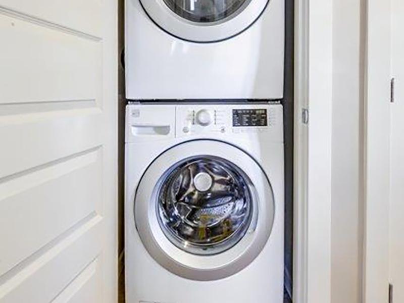 Stacked Washer & Dryer | Stonesthrow Townhomes in Meridian, ID
