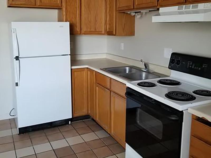 Kitchen | The Kirk Apartments