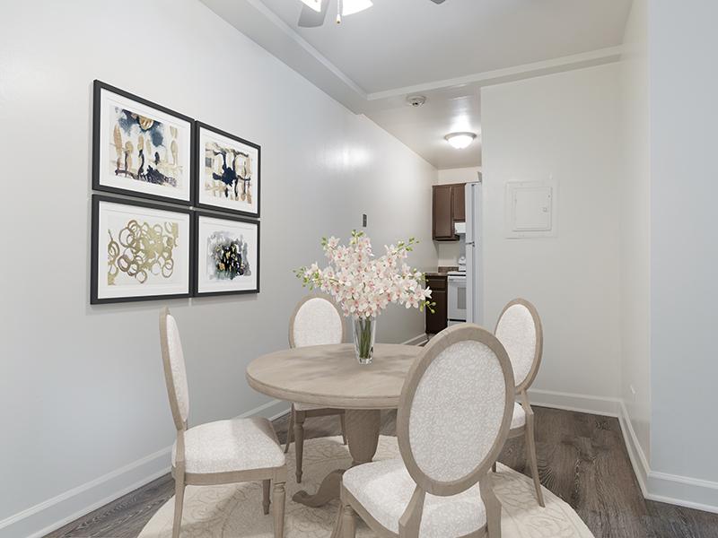 Model Dining Area | Wellington Creek Apartment's in Lisle, IL