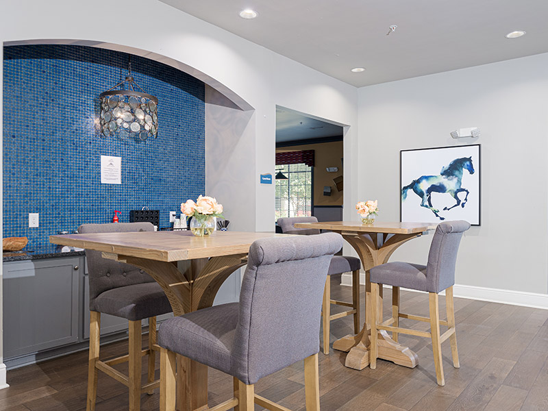 Clubhouse Interior | Cascadia Apartments in San Antonio, TX