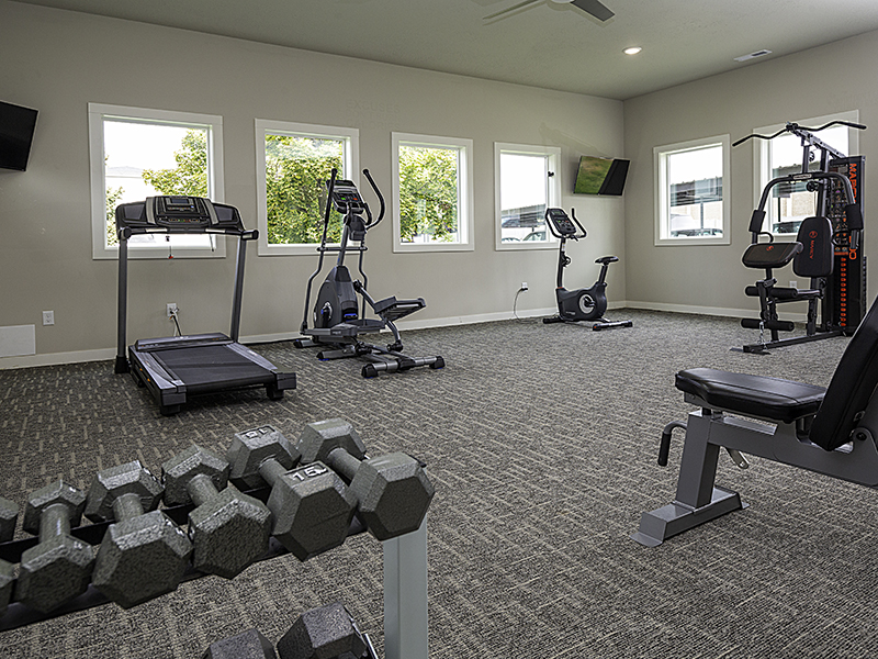 Fitness Center | Aspire Clearfield Apartments in Clearfield UT
