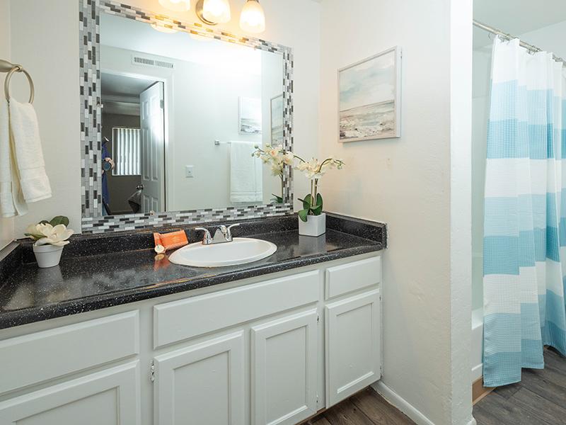 Bathroom | Hidden Pointe Apartments in West Valley City, UT