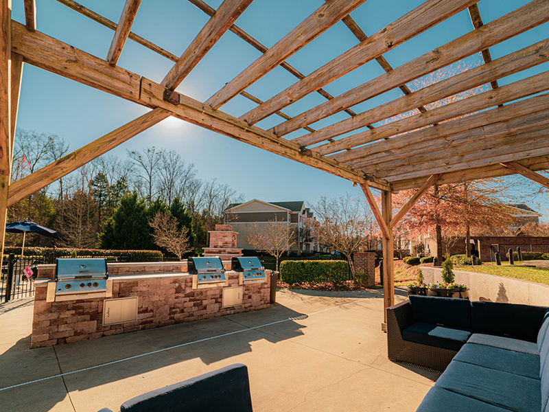 Grill Area | Reserve at Stone Hollow Apartments in Charlotte, NC