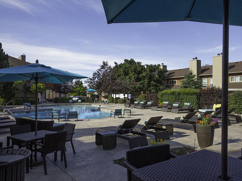 Pool | Foothill Place Apartments