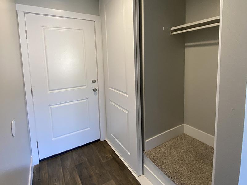 Closet | Downtown West Apartments in Salt Lake City, UT