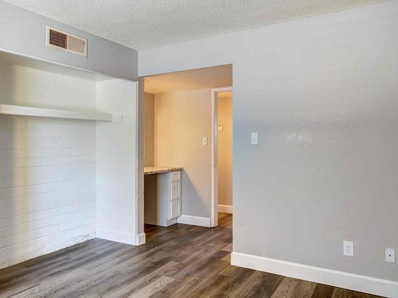 Bedroom Closet and Bathroom | Park 67 Apartments in Glendale, AZ