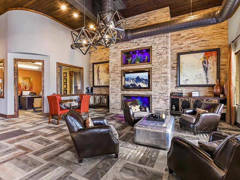 Clubhouse Interior | Township Square Apartments in Saginaw, MI