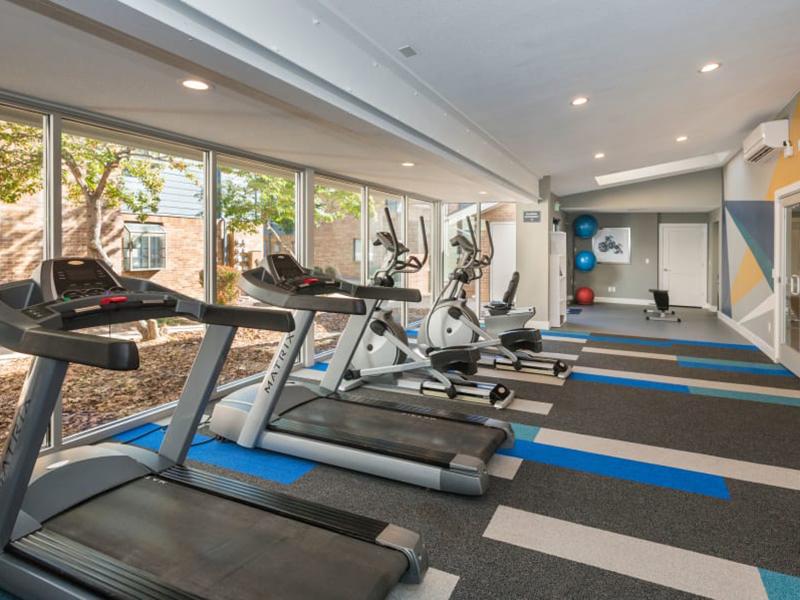 Fitness Center | The Preserve at City Center Aurora Apartments