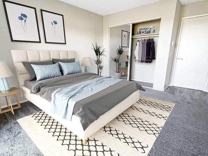 Model Bedroom | McInnis Park Apartments