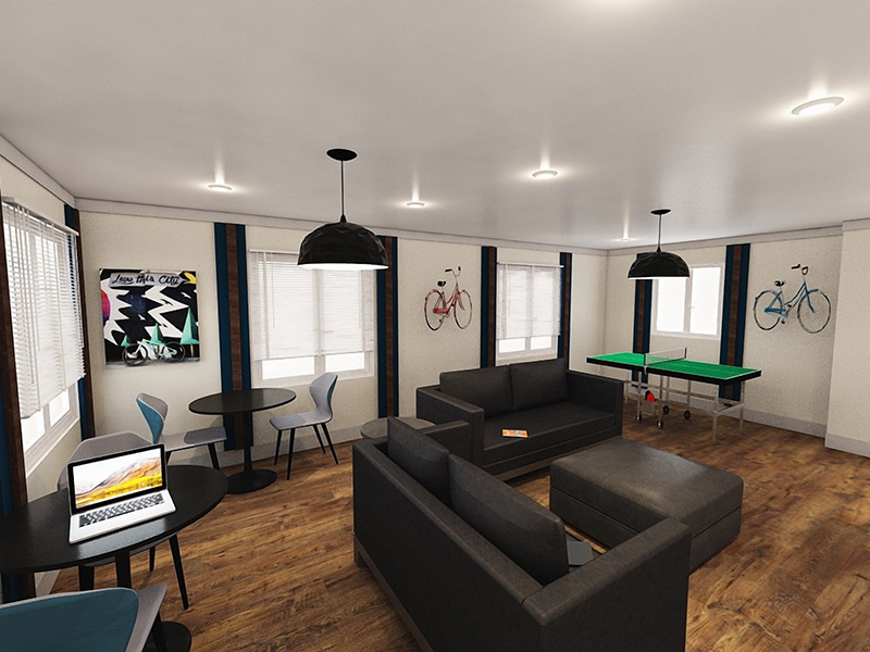 Clubhouse Interior | Edge at Fitzsimmons