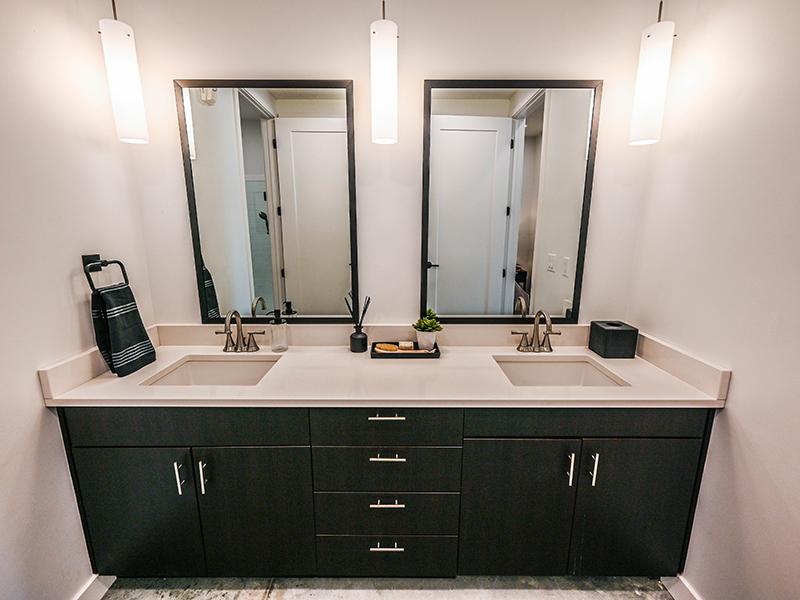 Bathroom Vanity | TheCHARLI Apartments in Salt Lake City, UT