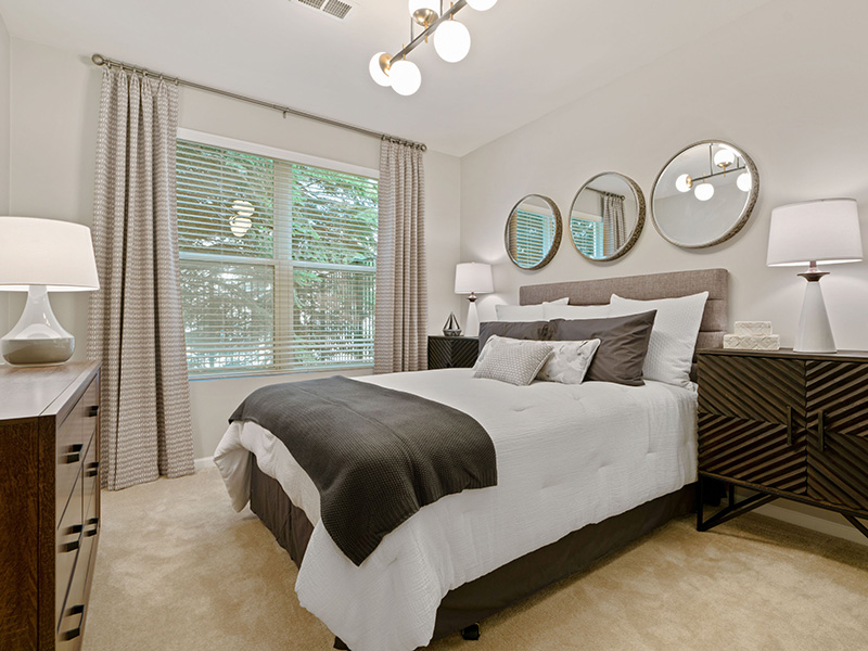 Spacious Bedroom | The Reserve Apartments in Evanston, IL
