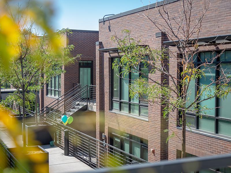 Exterior Stairway | 21 and View 84106 Apartments