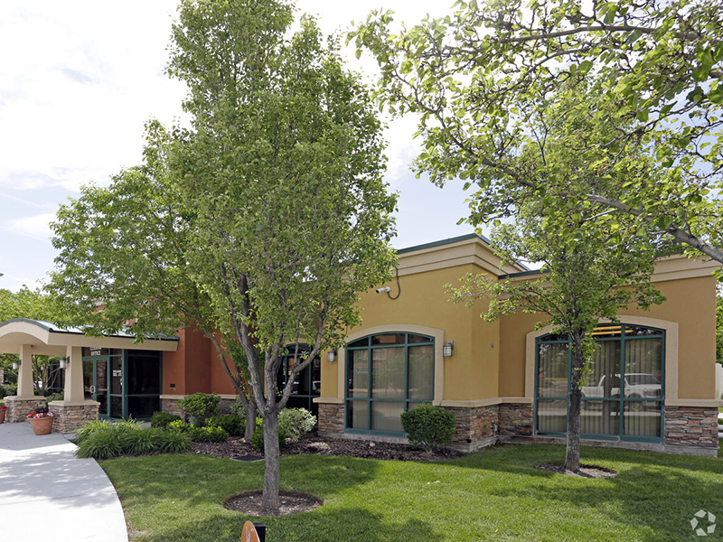 Clubhouse Exterior | Village at Rivers Edge