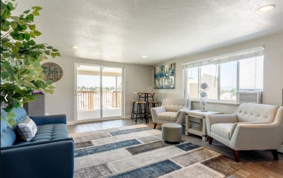 Clubhouse Interior | Asbury Plaza