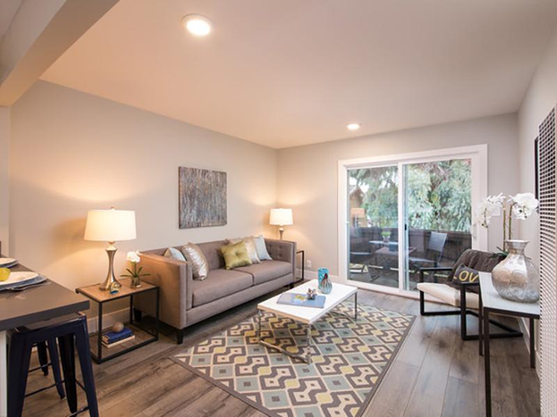 Living Room | Solis Garden Apartments