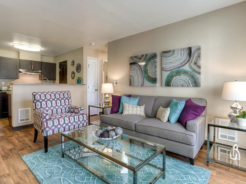 Living Room | Pebble Cove Apartment 